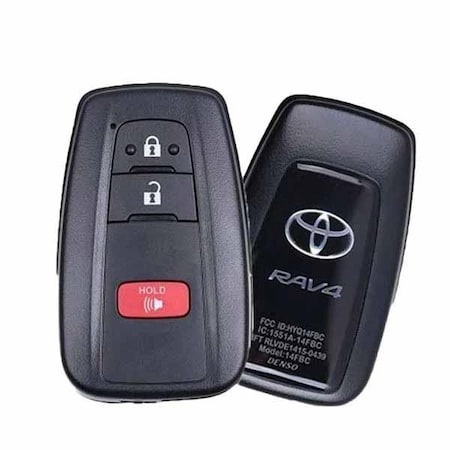 Oem OEM: REF: 2019 Toyota RAV4 / 3-Button Smart Key / PN: 8990H-0R010 / HYQ14FBC RSK-TOY-RV43